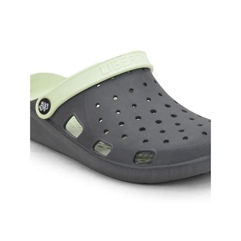 Buy A-HA Dark Grey Slingback Clogs For Men LPMXT-800 By Liberty