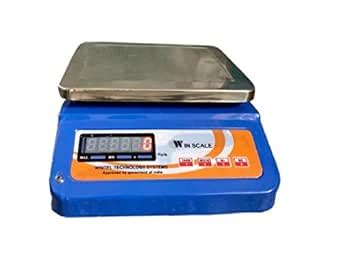 Winscale Digital Kitchen Weighing Scale with Stainless Steel Platform ...