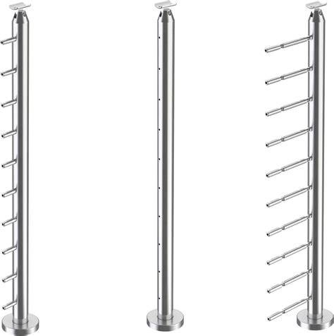 Buy Heavy Duty Stainless Steel 316 Cable Railing Round Surface Mount ...