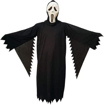 Buy Kaku Fancy Dresses Polyester Black Horror Ghost Halloween Costume ...