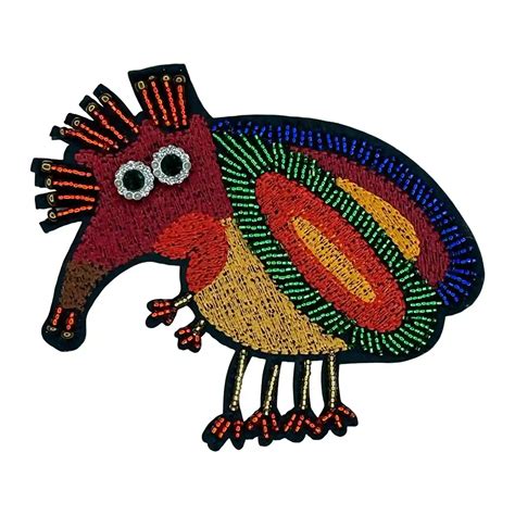 Beaded Echidna Patch – Ani Accessories