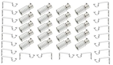 Buy maytre line Stainless Steel Curtain Bracket//Parda Brackets/Curtain ...
