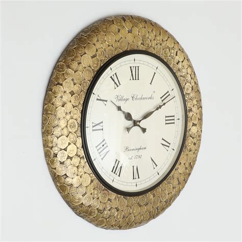 Buy Large Wooden Wall Clock for Home Online in India| Hometown
