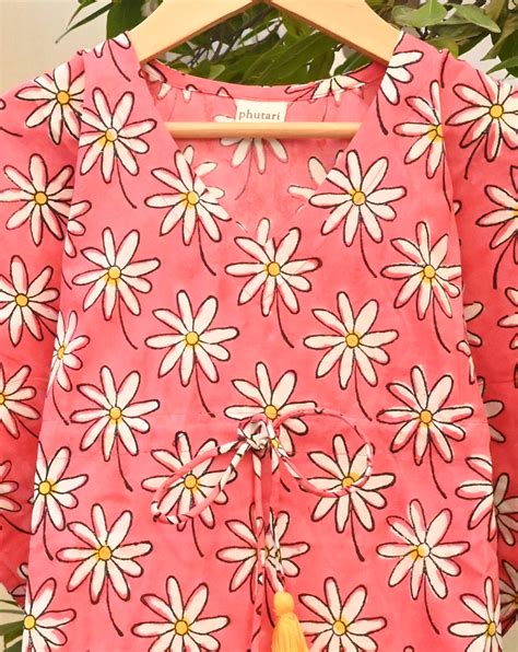 Whoopsie Daisy Cotton Kaftan for Girls – Phutari