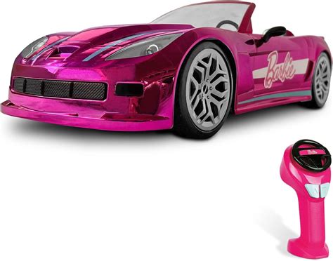 Mondo Barbie Rc Dream Car Radio Control Pink Car Full Function : Amazon ...