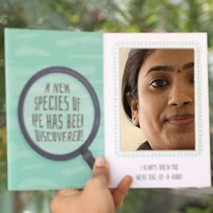 Oye Happy-Prank Greeting Card-Funny Card With Mirror Inside For Friends ...