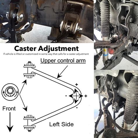 How To Adjust Caster With Adjustable Control Arms at Stella Prell blog