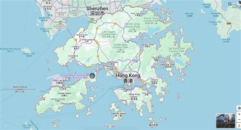 Tianjin Hong Kong Map