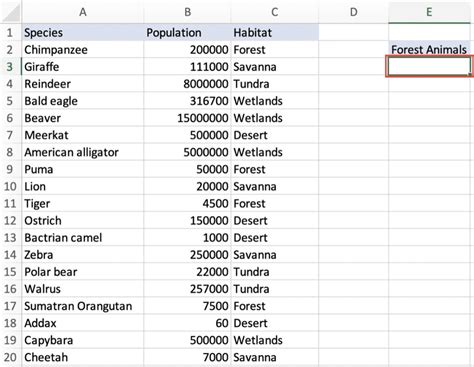 Image result for Basic Excel Filter Table