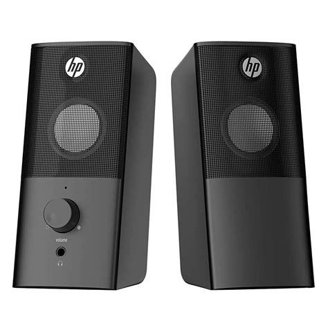 (Refurbished) HP Multimedia USB 2.0 Speaker DHS-2101 with 3.5mm Audio ...