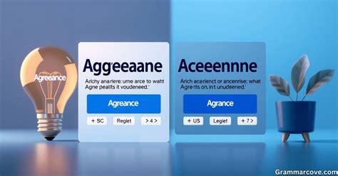 Agreeance vs Agreement: Which One to Use? - Grammar Cove