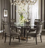 Image result for Elegant Glass Dining Room Tables