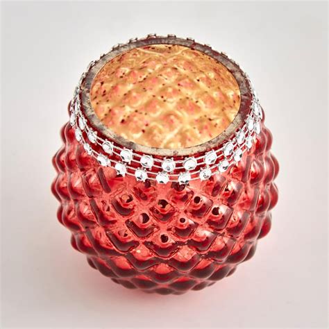 Buy Carols Set of 3 Metal and Glass T-Light Holders from Home Centre at ...