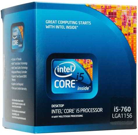 Intel 2.8 GHz LGA 1156 Core i5-760 Processor - Intel : Flipkart.com