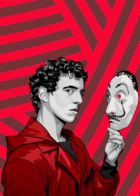 [100+] Money Heist Poster Wallpapers | Wallpapers.com