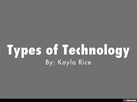 Different Types of Technology 的图像结果