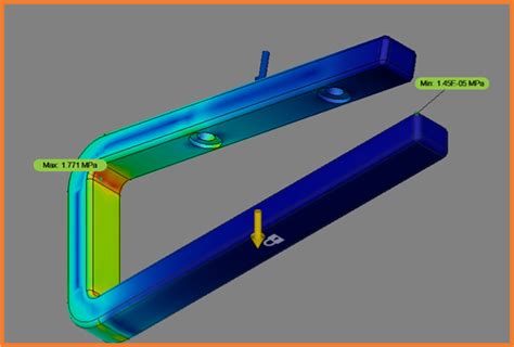 Fusion 360 Simulation Tutorial Shape Optiimization 的图像结果