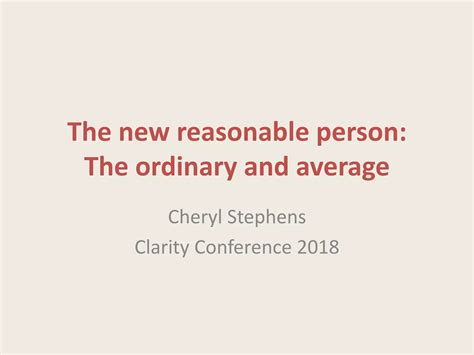 Reasonable Person 的图像结果