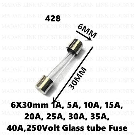 6X30mm Glass Tube Fuses at Attractive Prices - Circuit Protection Solutions