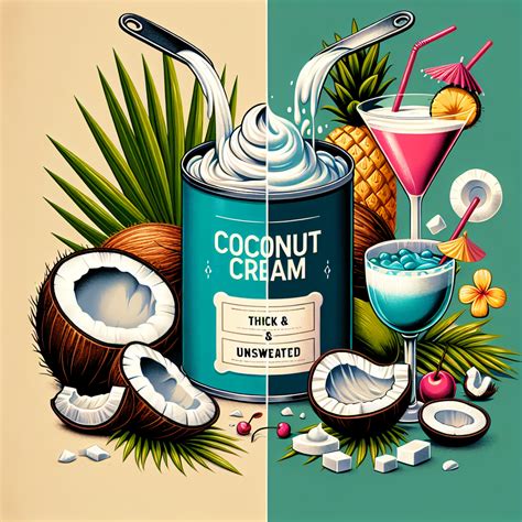 Coconut Cream vs. Cream of Coconut: Understanding the Differences