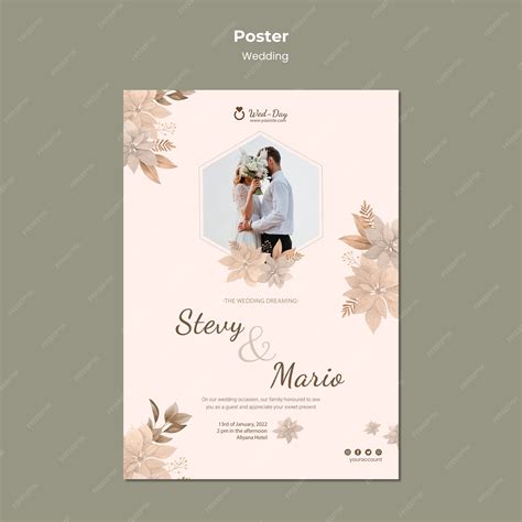 Our Family Wedding Poster