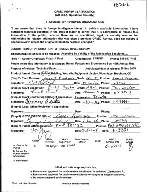 Fillable Online dtic Assessing the Validity of the Ride Motion ...