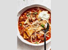 Easy Lasagna Soup Recipe ? Salt & Lavender