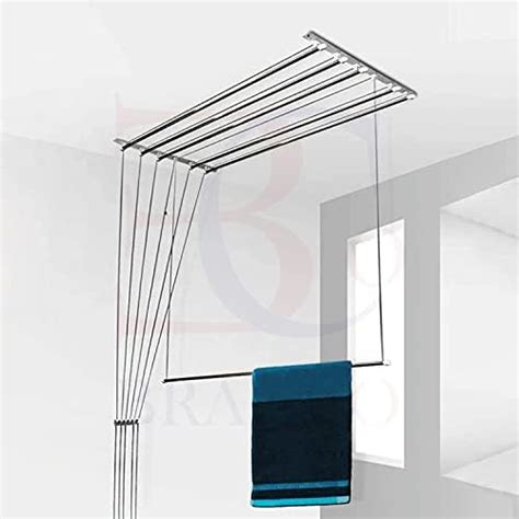Synergy - (6 Pipes x 6 Feet - Heavy Duty - Stainless Steel Ceiling ...