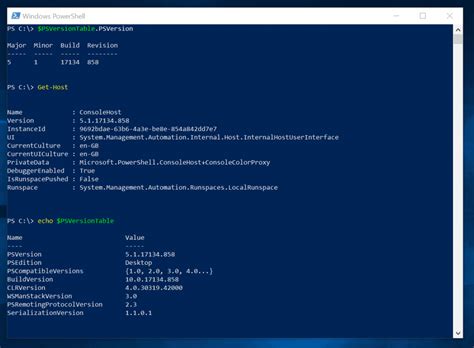 Image result for Windows PowerShell 1.0