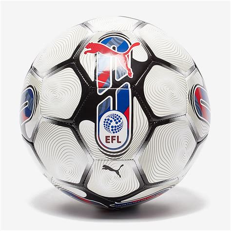 Puma Orbita 6 EFL 23/24 MS Ball - Puma White/Puma Red/Team Power Blue ...