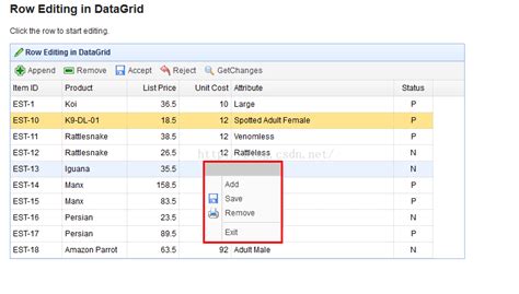 Primer DataGrid Web Python 的图像结果