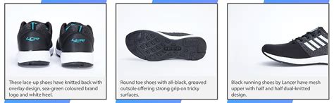 Buy Lancer Mens INDUS-12 Black Sea Green Running Shoe - 6 UK (INDUS-12 ...