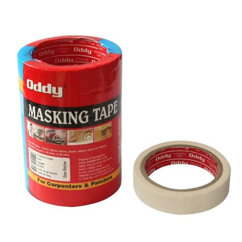 Oddy: Self Adhesive Masking Tape (Super Strong) [20-Meters]