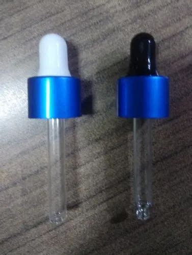 Essential Oil Bottle - Blue Cap Glass Dropper Manufacturer from Mumbai