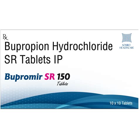 Buy Bupromir SR 150 Tablet 10's online | Uses, Side Effects, Price and ...