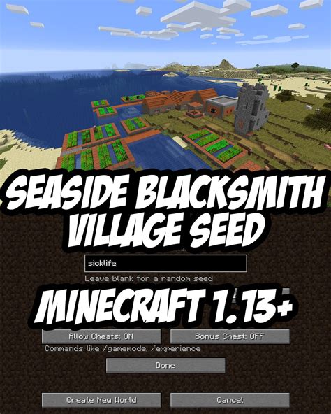 Blacksmith Village Seed Java 的图像结果