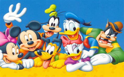 Download Mickey Mouse Cartoon Series Group Of Friends Wallpaper ...
