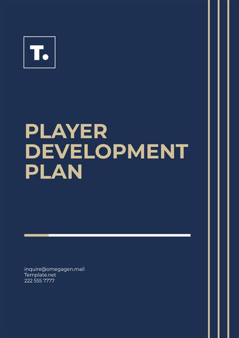 Individual Player Development Plan Template 的图像结果