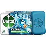 Buy Dettol Intense Cool Bathing Soap Bar with Menthol- 75gm Online at ...