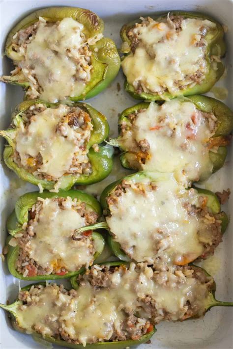 How To Cook Ground Beef Stuffed Peppers
