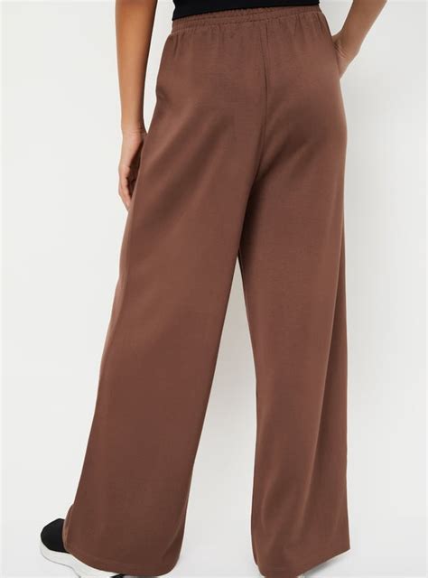 Buy Women Wide Leg Butter Soft Track Pants Online at just Rs. 1199.0 ...