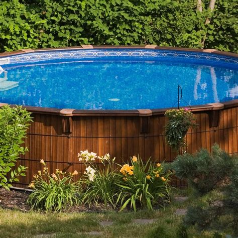 Above Ground Swimming Pool Landscaping Ideas