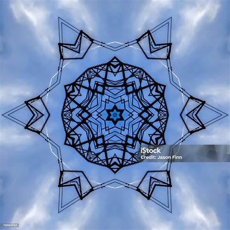 Angular Shapes Made From Metal Bars In Grid Stock Photo - Download Image Now - Angle, Art, Art ...