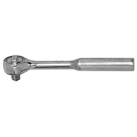 Wright Tool 3/8" Drive Ratchets, Round, 7 in, Chrome - 1 EA (875-3426 ...