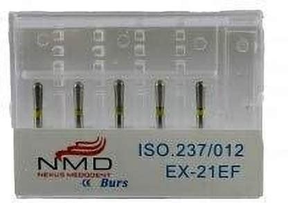 NMD NEXUS MEDODENT Diamond Bur EX-21EF (Special Shape) Dental Implant ...