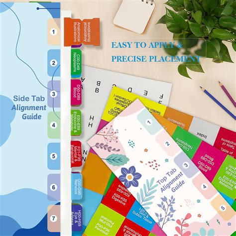 Permanent Tabs For Contractor Books Index Tabs For AAPC Version ICD-10 ...