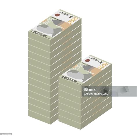 Serbian Dinar Vector Illustration Serbia Kosovo Money Set Bundle Banknotes Paper Money 2000 Rsd ...