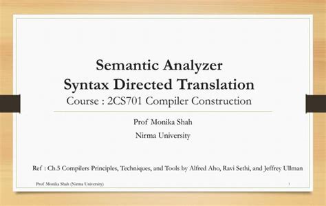 Image result for Syntax-Directed Definition Notes