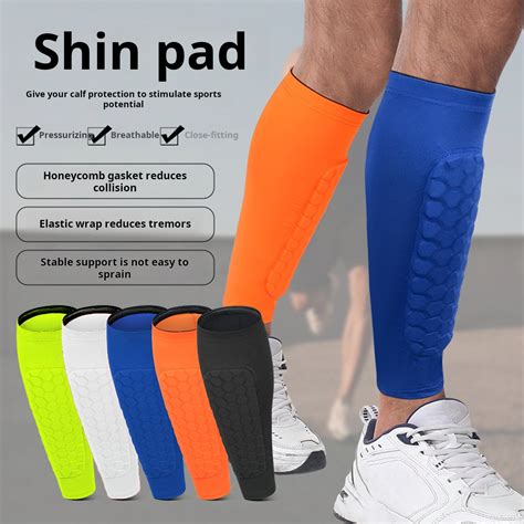 Ettsollp Shin Guard Sleeve Soccer Shin Pad Sleeve Football Leg Support ...