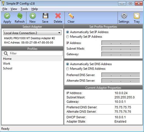 Image result for IP Config GUI